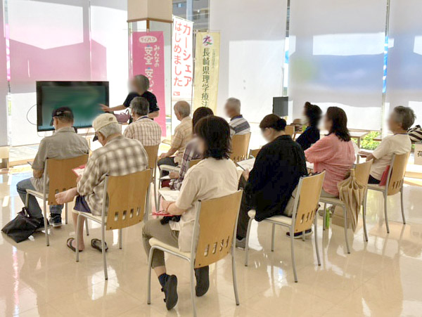 日本赤十字社の講座の様子